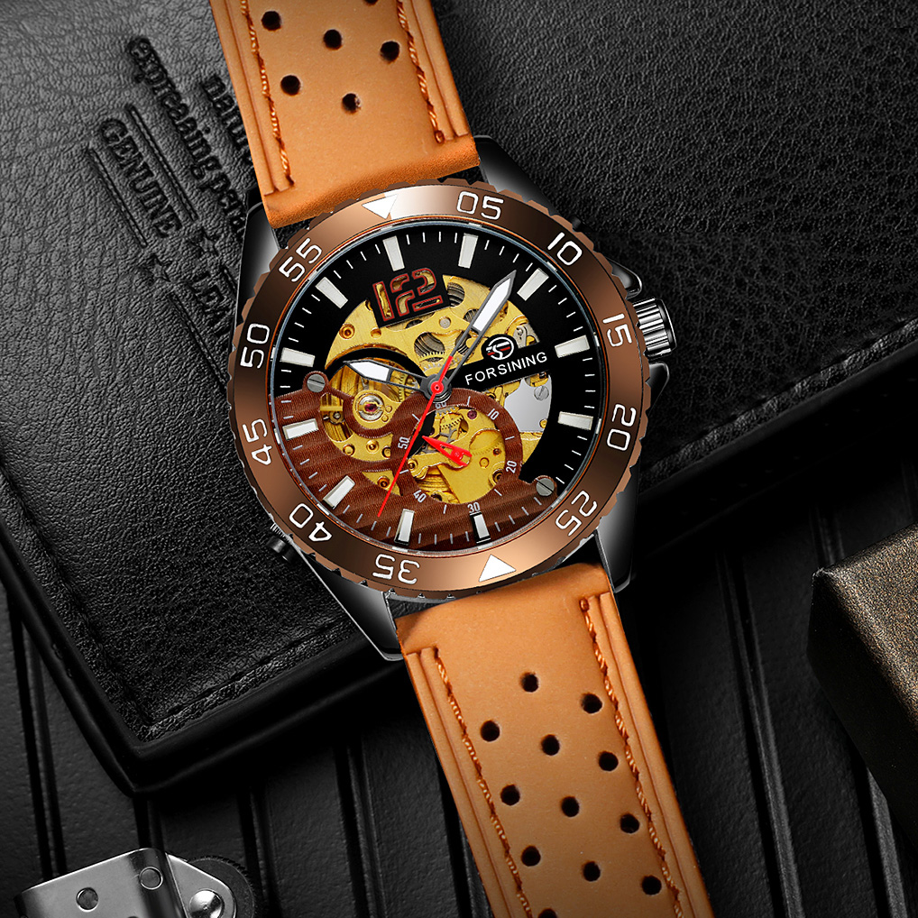 Luxury Watch La - FORSINING ufficiale originale Replica orologio impermeabile