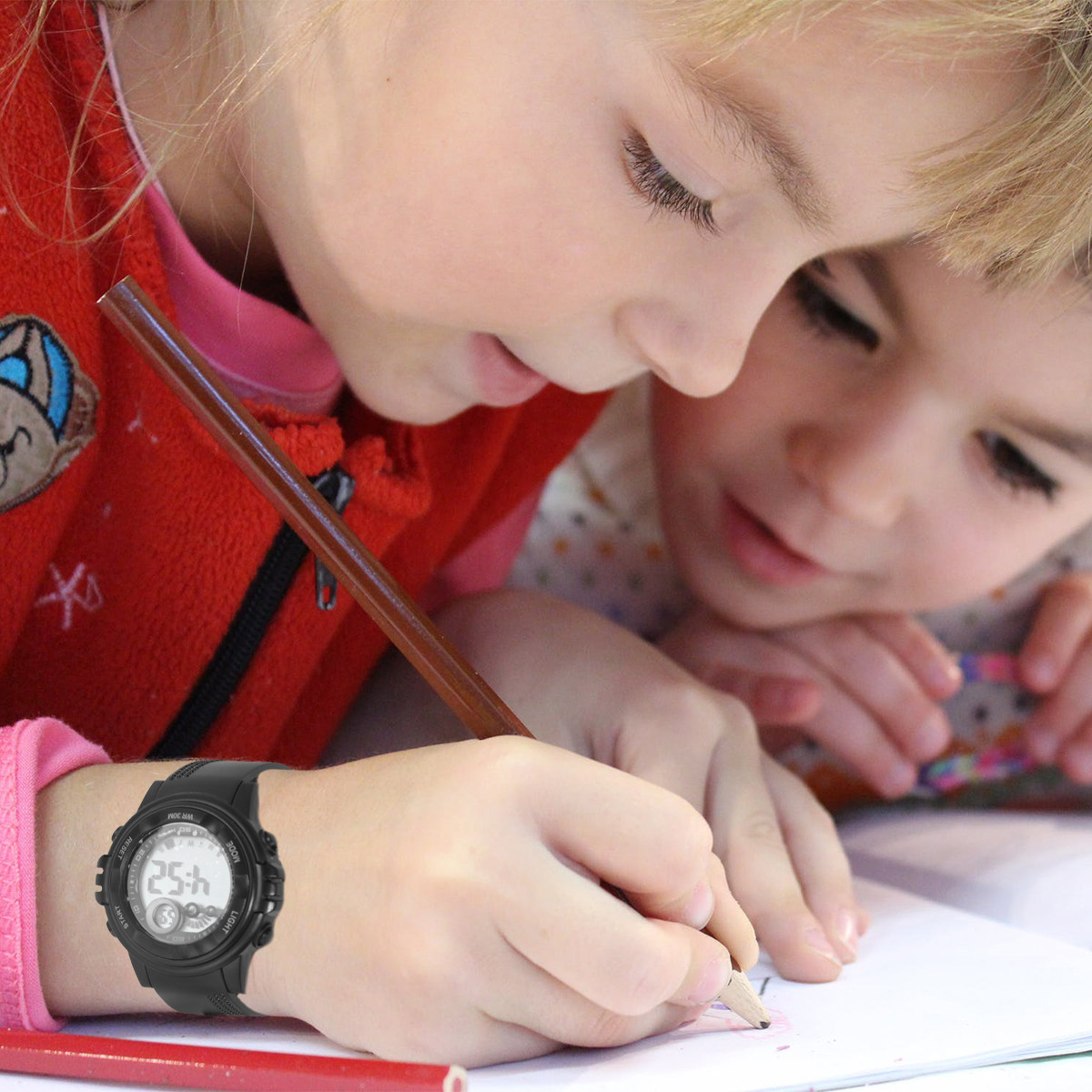 Luxury Watch Kids - 1 Pezzo Orologio Sportivo Impermeabile per