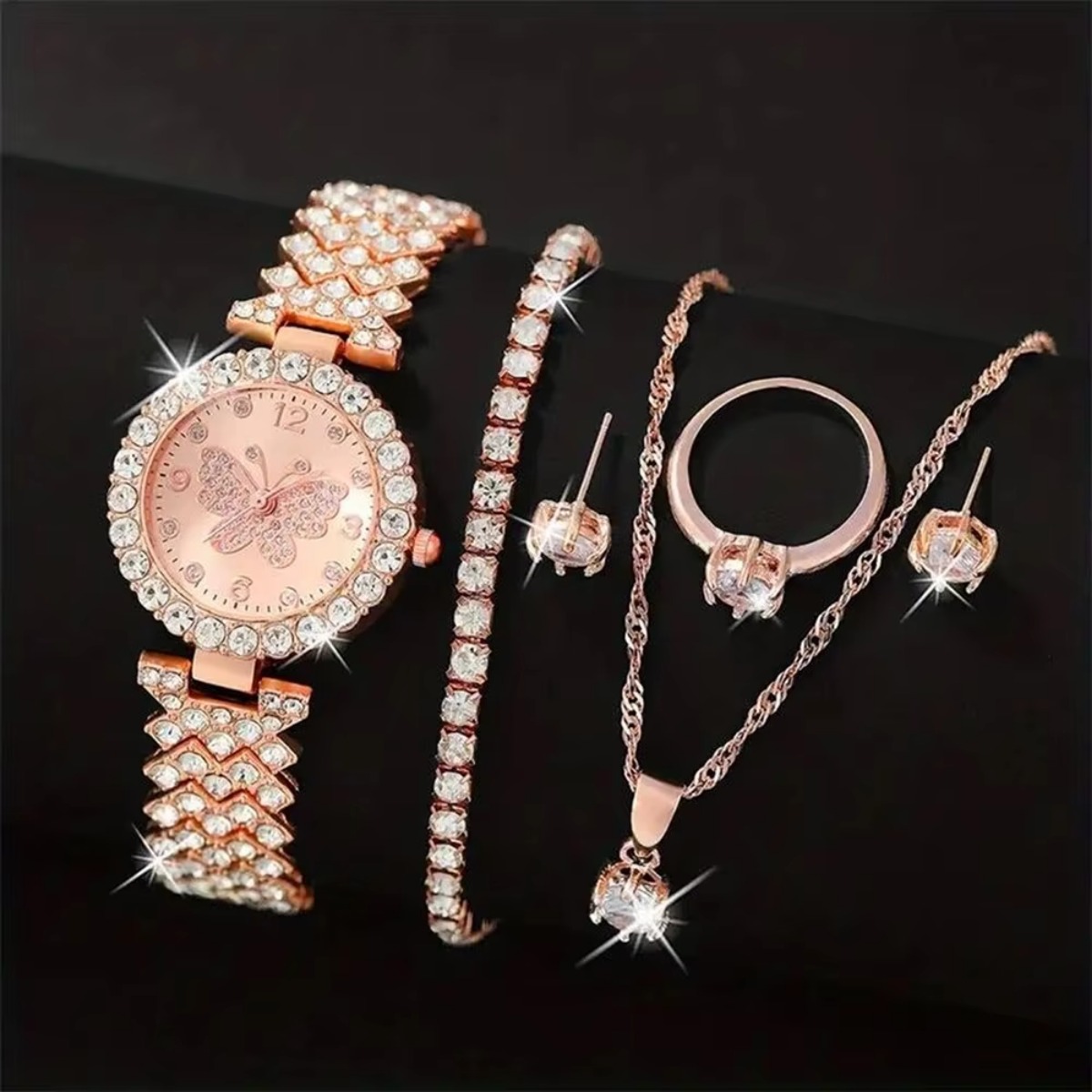 Set di 6 orologi da donna al q - Luxury Watch Safe recensione e prezzo