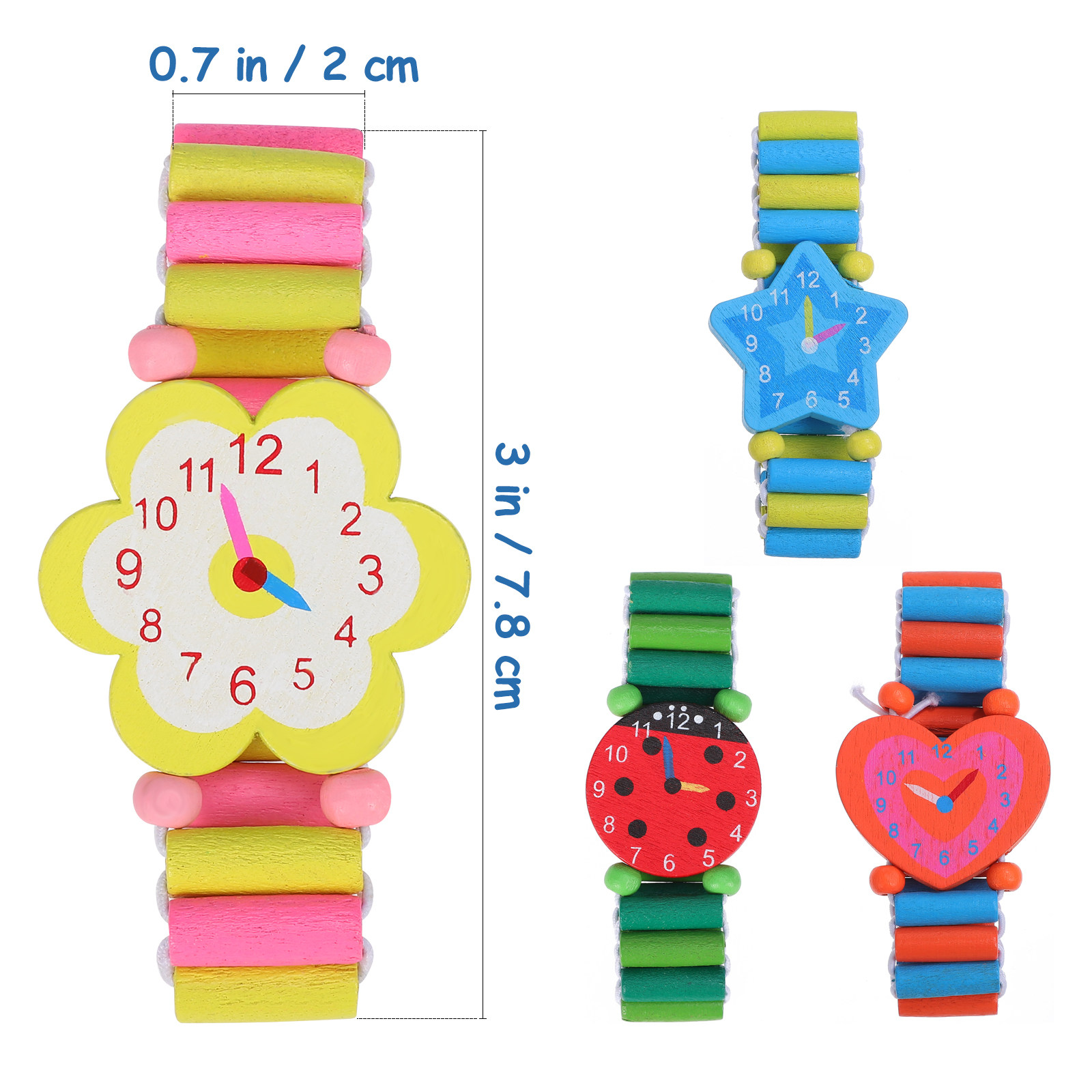 4 Pezzi Orologio da Polso in L - Luxury Watch Kids recensione e prezzo